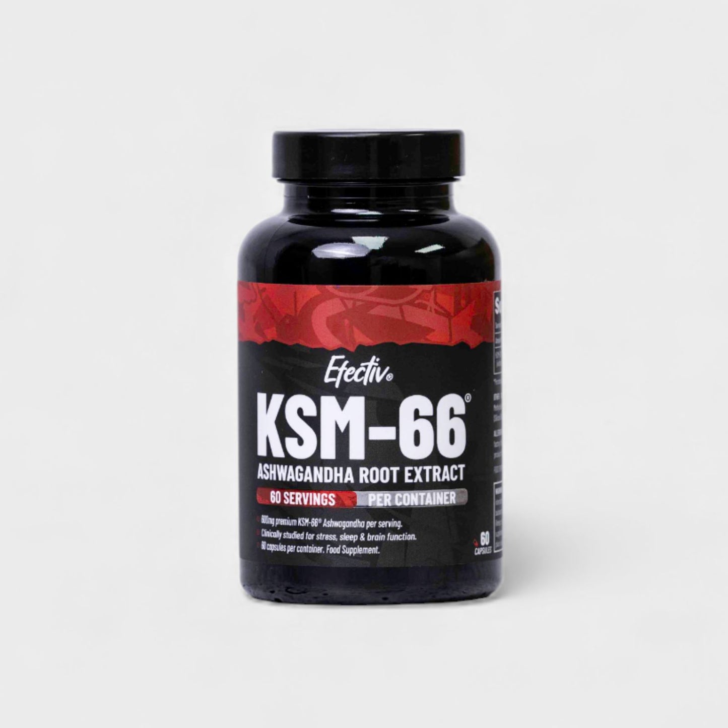 EFECTIV KSM-66® Ashwagandha 60 Caps