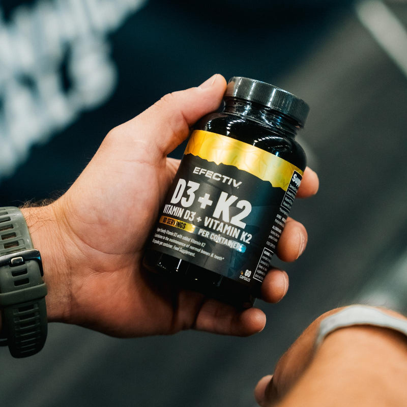 EFECTIV Vitamin D3 with K2 60 Caps