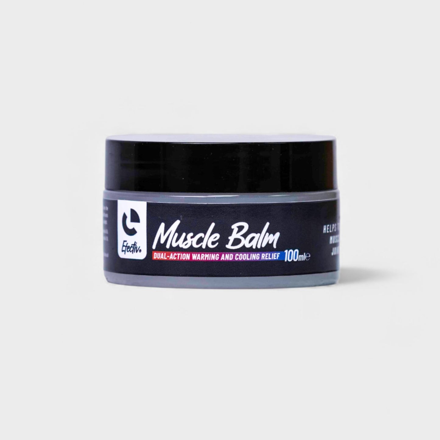 EFECTIV® Muscle Recovery Balm | Warming & Cooling Relief