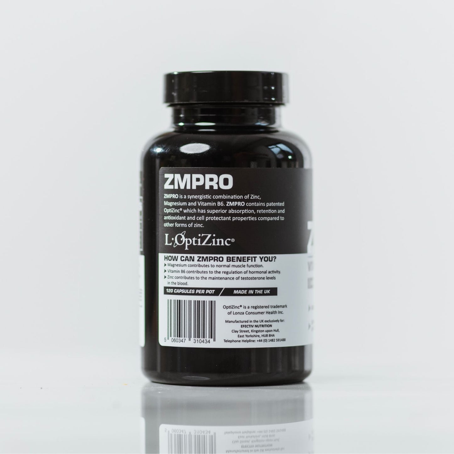 EFECTIV ZMPRO 120 Caps (OptiZinc®)